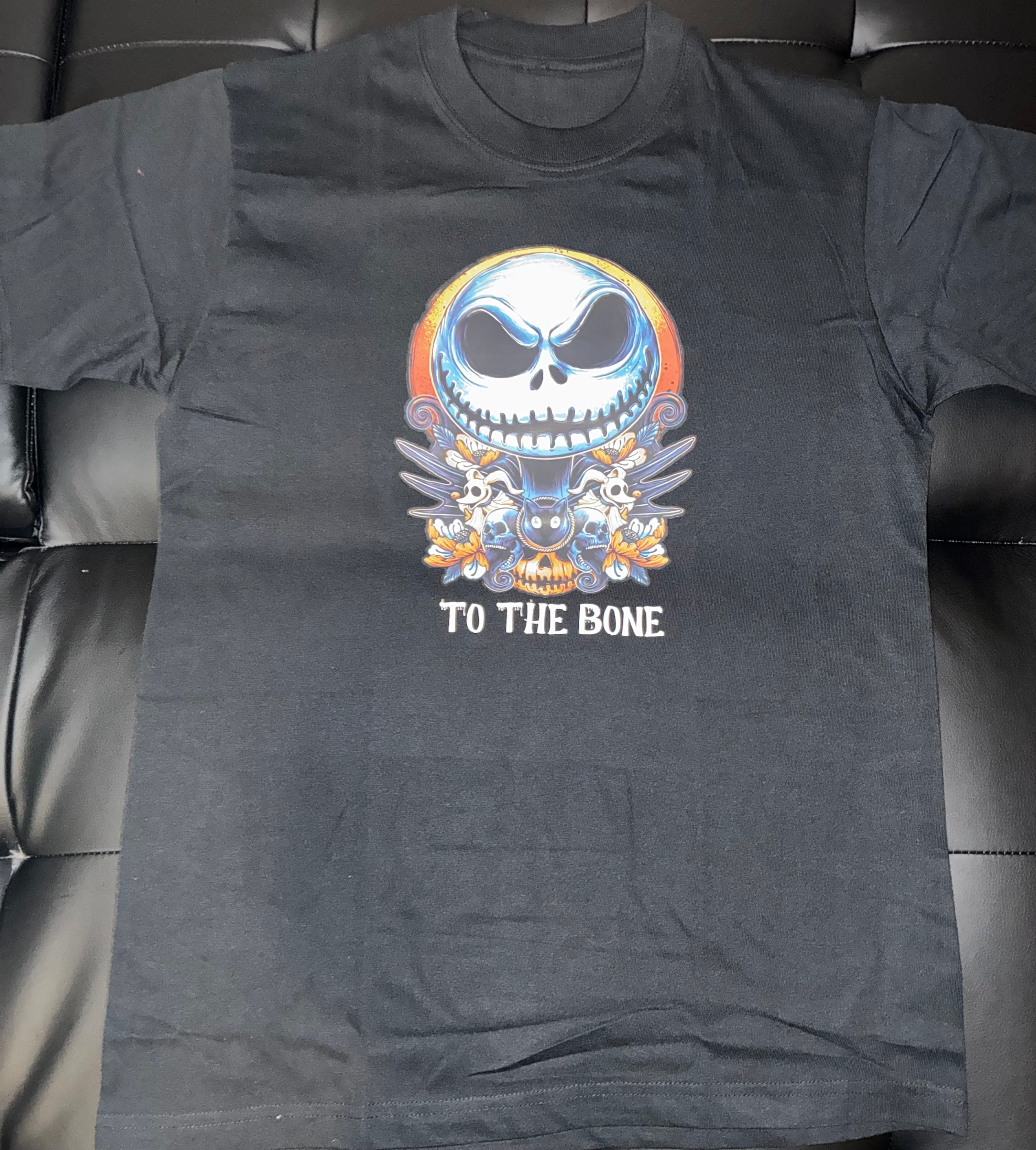 Jack the skeleton shirt